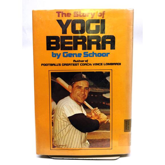 Vintage 1976 The Story of YOGI BERRA - Hardback with Dust Jacket - Ex-Library - Picture 3 of 10
